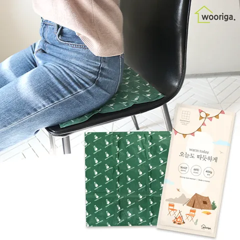 국내생산 대용량 방석핫팩 400g 40개 핫팩
