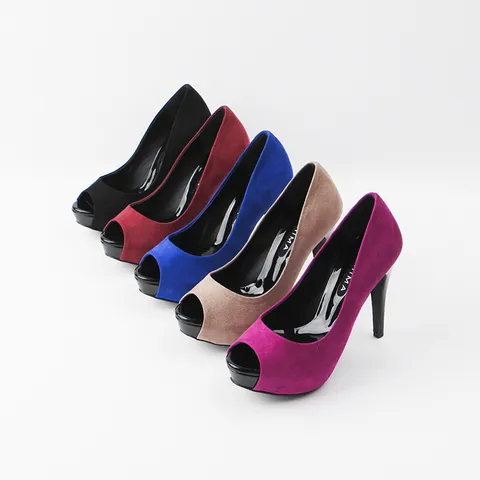 신난다슈 여성 펌프스 구두 힐 11cm 6종 하이힐 오픈토 가보시 킬힐 PRM227011