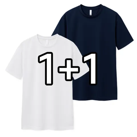 [MNC] 1+1 남녀공용 드라이쿨링 반팔티 MDBT134TS