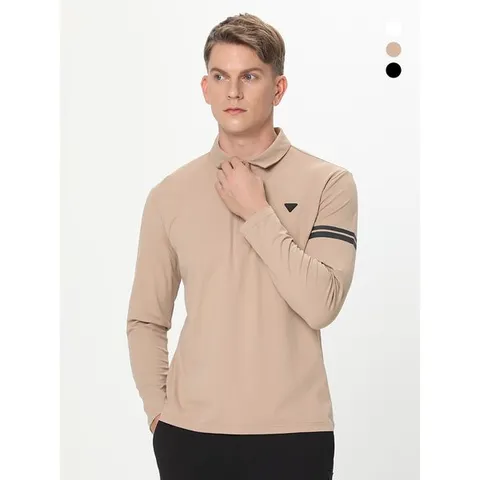 [하프클럽] 25FW신상 남성 스탠다드 베이직 긴팔카라티_NAQFMTS001