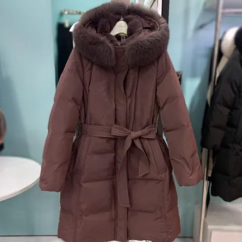 DP01 후드 롱 구스 패딩 Caew1-wih190