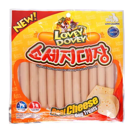 러비더비 소세지대장(치즈) 11P 애견간식 강아지간식 반려견간식 강아지캔 강아지개껌