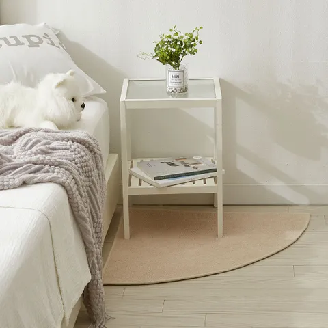 워셔블 레브 코너형 다용도 러그 (65x65)