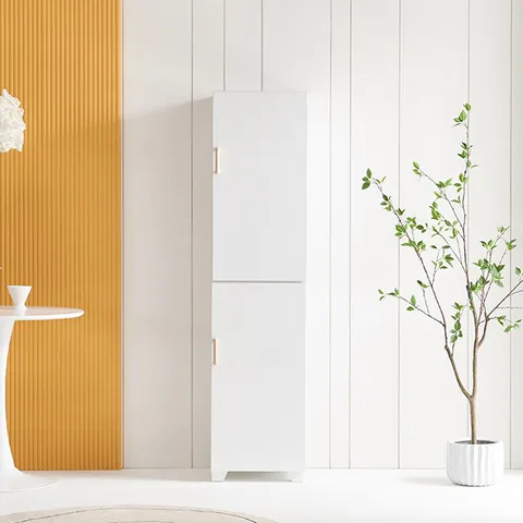 F4589 냉장고형 도어 수납장세트 400 2colors 착불