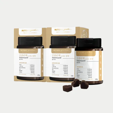 누터스가든 견생비책 펄스가드 120g 강아지 건강 심장 비대증 사상충 영양제 x 2통