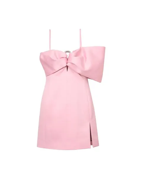 [해외직구] 26FW  숏 원피스 2P6RDR036W09 669 ribbon pink ROSA