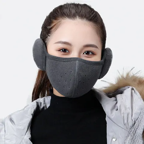 마스크 그레이 골프 운동 클래식 귀마개 방한 자전거마스크 여성골프마스크 등산마스크