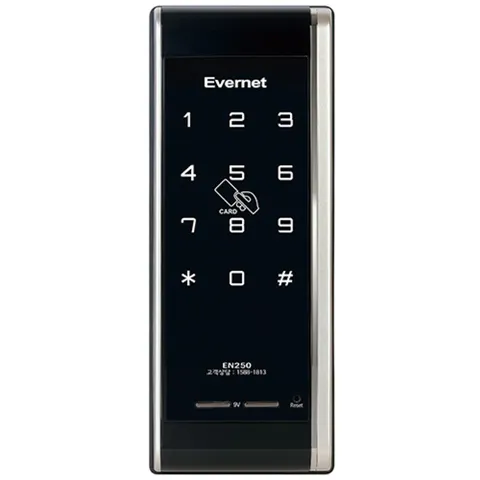 에버넷 디지털도어록(샤시문용) SH-EN250-S 1EA 자재