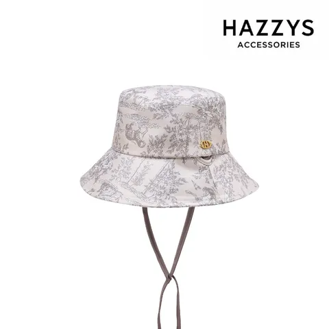[모자추천] 핑크 프린팅장식 벙거지모자 [버킷햇] HIHE5F012P1