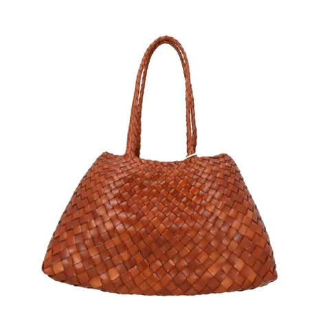 [공식수입정품]  8892 TAN 산타 크로체 빅 숄더백