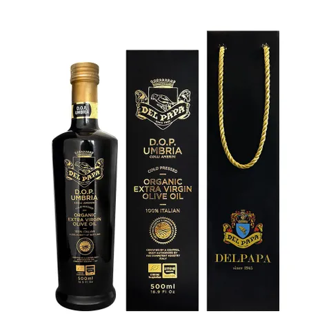 테레 델파파 유기농 엑스트라 버진 올리브유 D.O.P 500ml 테레델파파 델파파 유기농 올리브유