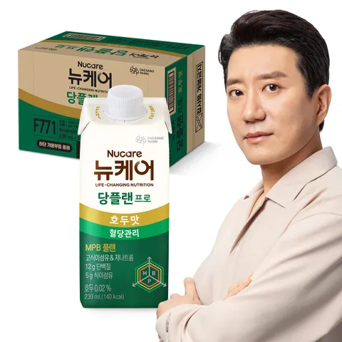 [당플랜 체험팩 GIFT] 뉴케어 당플랜 프로 호두맛 (230mlx24팩) 1박스