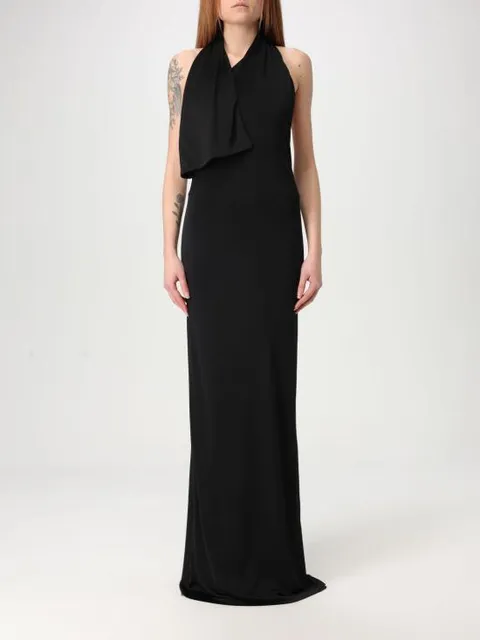 [해외직구] 25SS  롱 원피스 54614132 200 Black