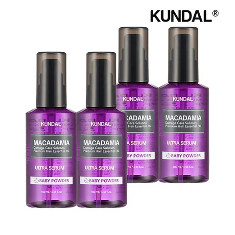 마카다미아 울트라 헤어세럼 베이비파우더 100ml x4개