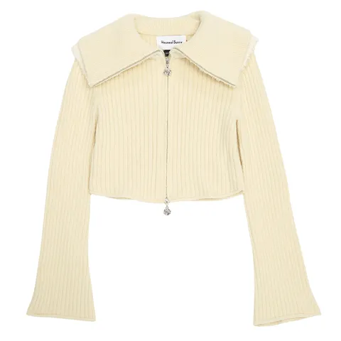 VOL22124 BUTTER 여성 크롭 가디건