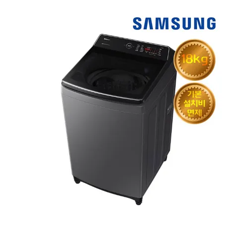 삼성 그랑데 세탁기 렌탈 18kg WA18CG6K46BD