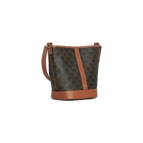 [명품]  버킷백 트리오페 캔버스 탄 191442CAS 04LU