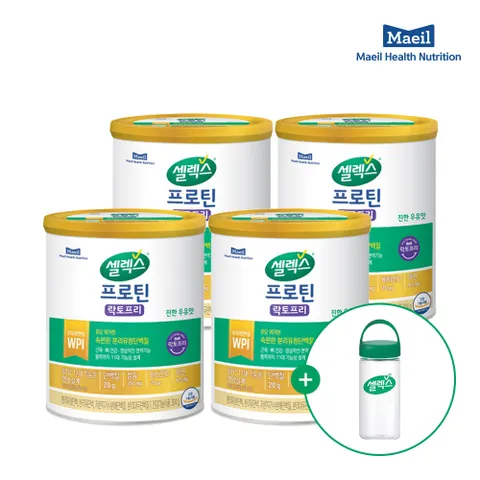 셀렉스 프로틴 락토프리 304g 4캔 (32일분)