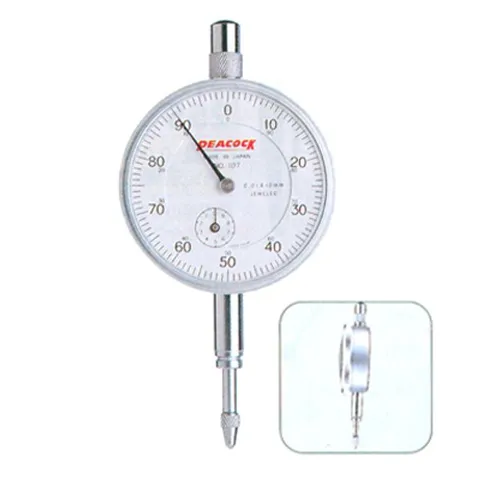 에이치플러스몰 다이얼 게이지플랫백형 10MMX0.01 107-F 자재