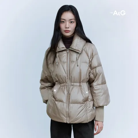 더엣지 글로시 구스 푸퍼 다운