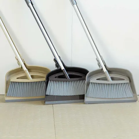 햇살페어 마당비 세트 현관 학교 사무실 긴빗자루