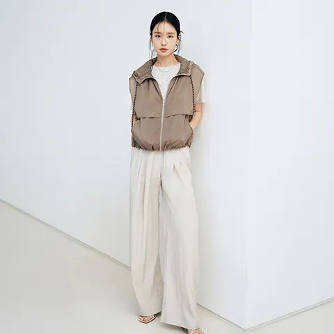[최초가79,900원]26SS 쿨드레이프 투턱 와이드팬츠 3종