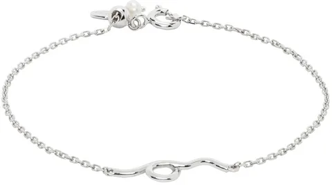 마리아 블랙 실버 나시마 브레이슬릿 232353F020002