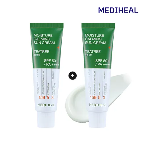 [1+1] 티트리 수분 진정 선크림 50ml 더블구성 [50mlx2]