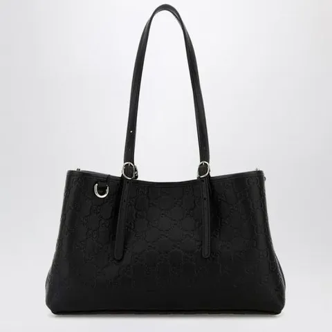 [해외직구] 25FW  GG 엠블럼 미디엄 토트백 815214AAFDV 1000 BLACK