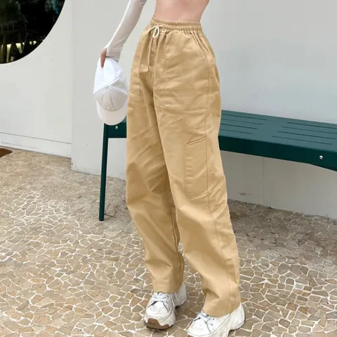 데일리 와이드핏 카고팬츠 여성팬츠