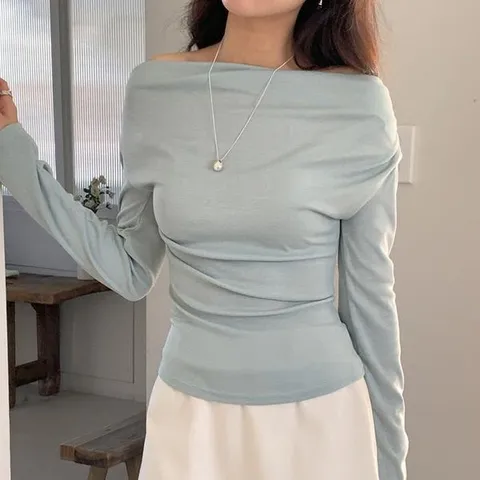 [하프클럽] 빅사이즈 603 설레는드레이프티셔츠 DDOX340