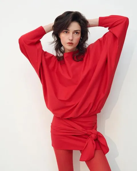 [해외직구] 25FW LAMIA LAGHA 원피스 01DR04RD RED
