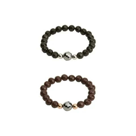 테라헤르츠 희토류 커플 팔찌(여성용) 폭스타일팔찌 폭스팔찌 실버