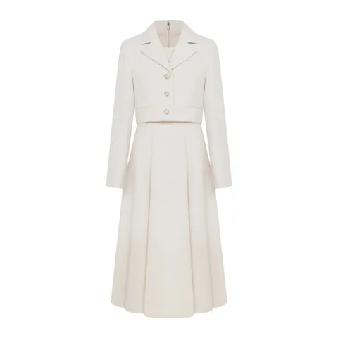 베티 트위드 자켓 원피스(LGOPPK9700/라이트베이지)_DG