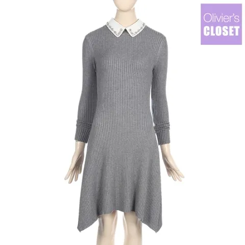 [★한정수량/패플단독★]엘레강스 골지니트 원피스_[O1909OP617C]