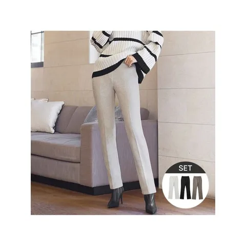 [하프클럽] 윈터 더블기모 팬츠 3종 세트