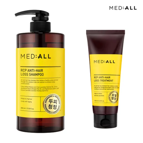 두피 청정 단백질 모발 손상 케어 트리트먼트 200ml+샴푸 800ml 우디허발향