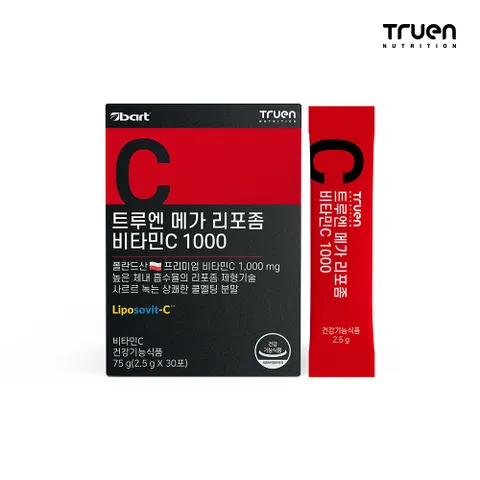 트루엔 메가 리포좀 비타민C 1000 [30포]