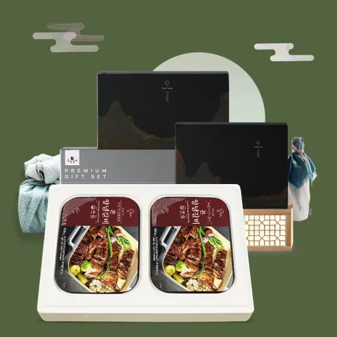 강강술래 프리미엄 본양념갈비 선물세트 2호 (1.0kg)