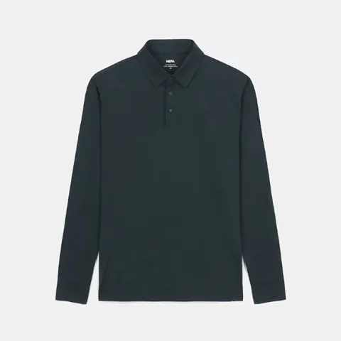 [롯데백화점] (행사)]남성 봄 여름 시타 라이프스타일 긴팔 카라 티셔츠 7L15262