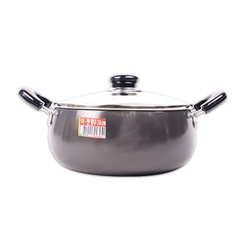 SE 유리 경질 이젠 냄비 양수 24cm 1개 유리경질이젠냄비 양수24cm