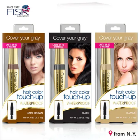 커버 유어 그레이 터치업 워터프루트 새치 커버 염색약 새치커버 헤어새치커버
