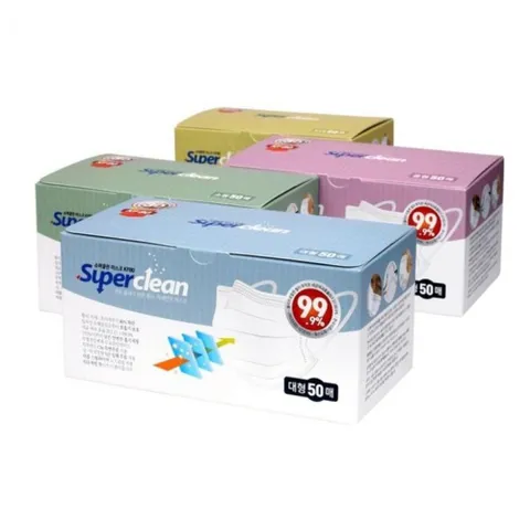 KF80 방역 마스크 일회용 필터 50매 소재 클린 먼지 일회용마스크 일화용마스크50매 일화용마스