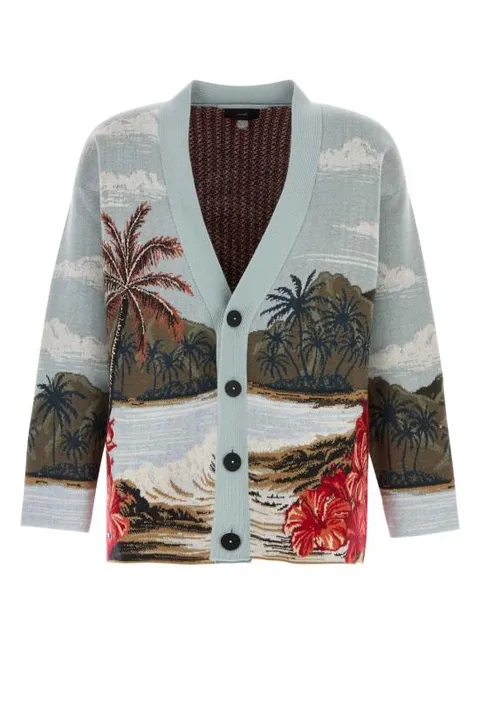 [해외직구] 25FW  스웨터 LMHB027E25KNI0044C84 MULCOL Printed