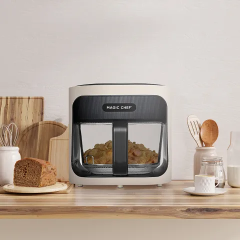 매직쉐프 스테인리스 슬림 가성비 4L 에어프라이어 MAF-H400CW