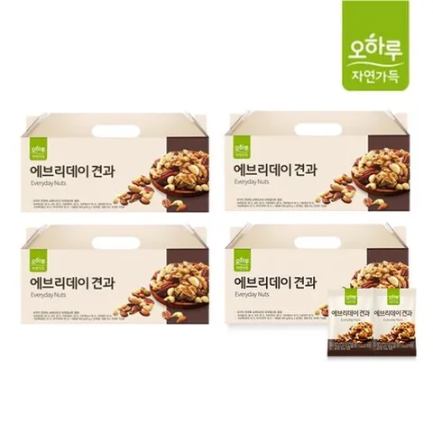 에브리데이 견과 4박스(100봉)