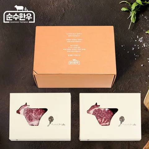[순수한우] 1등급 국내산 냉장 토마호크 선물세트토마호크 500g x2팩/총 1kg