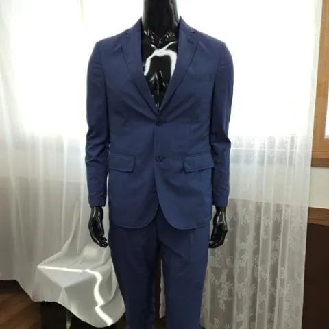 정장세트 중년 수트 봄가을 네이비 세트