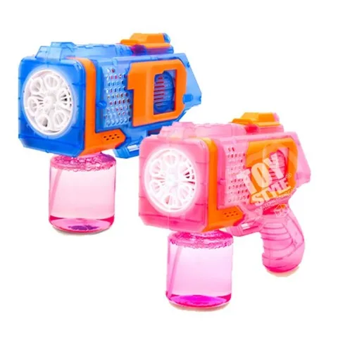 6홀 터보 버블건 비눗방울 놀이 자동