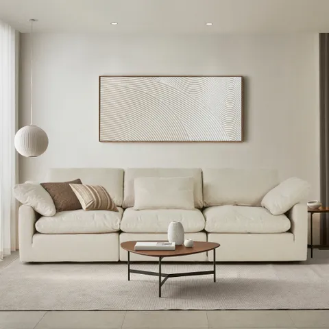 캄포플러스 슬림 4인소파